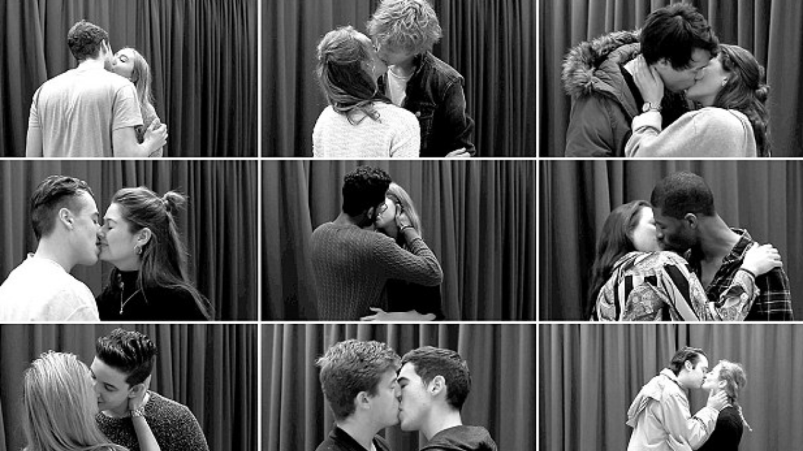 Βίντεο-πείραμα: Όταν 18 άγνωστοι μεταξύ τους φοιτητές φιλήθηκαν για πρώτη φορά